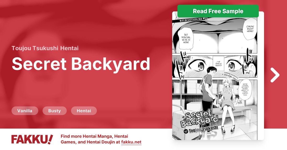 Secret Backyard Hentai by Toujou Tsukushi - FAKKU