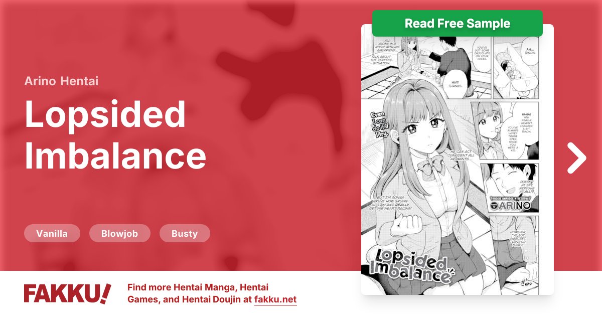 Lopsided Imbalance Hentai by Arino - FAKKU