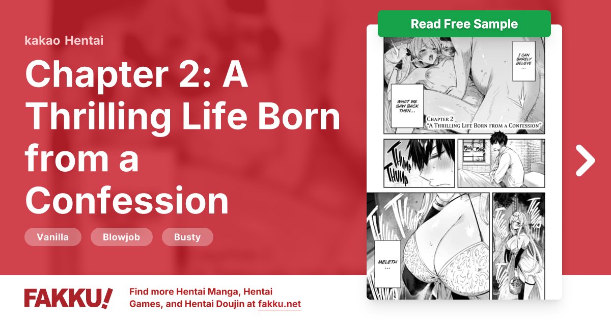  Chapter 2: A Thrilling Life Born from a Confession Hentai by kakao - FAKKU