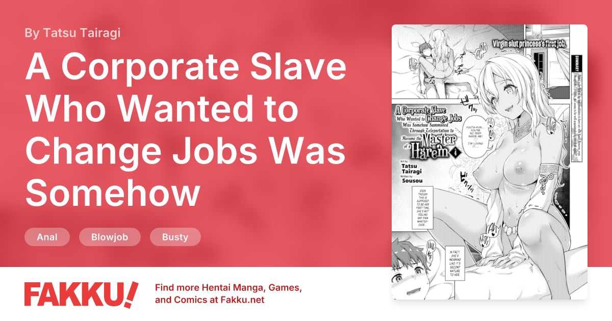 A Corporate Slave Who Wanted to Change Jobs Was Somehow Summoned Through Teleportation to Become the Master of a Harem Ch.4 Hentai by Tatsu Tairagi - FAKKU