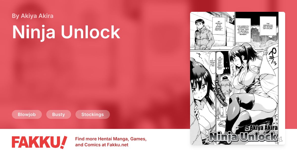  Ninja Unlock Hentai by Akiya Akira - FAKKU
