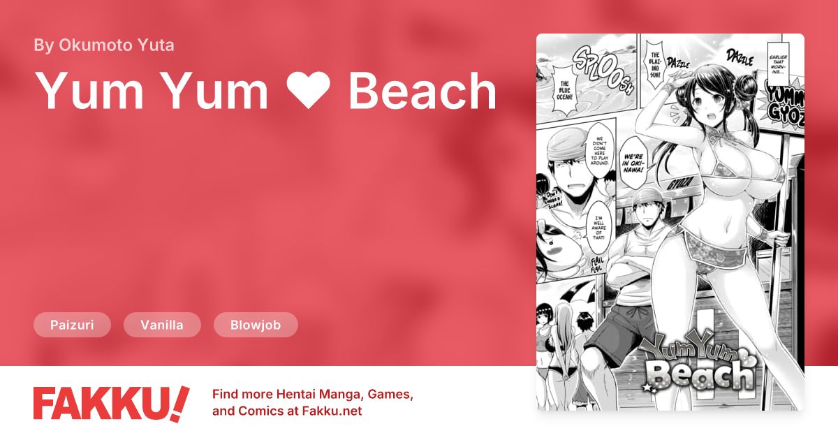 Yum Yum ❤ Beach Hentai by Okumoto Yuta - FAKKU