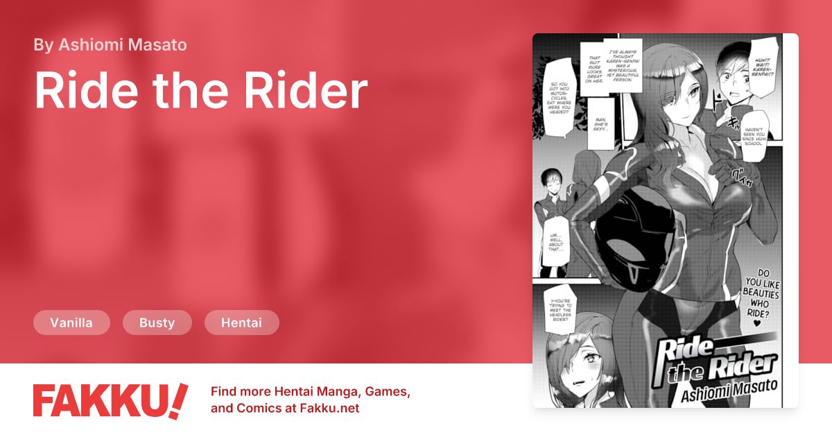 Ride the Rider Hentai by Ashiomi Masato - FAKKU