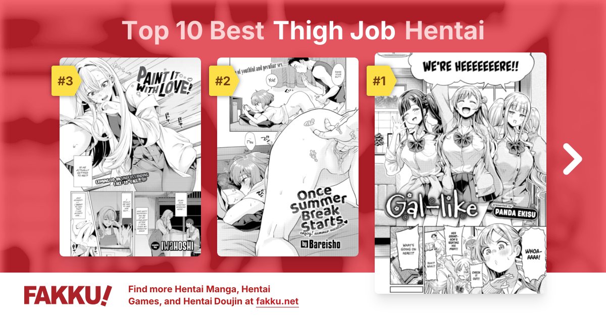Top 10 Best Thigh Job Hentai