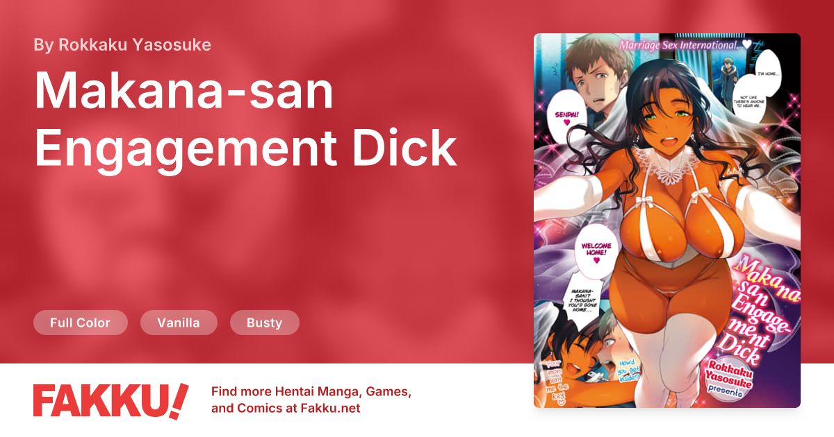  Makana-san Engagement Dick Hentai by Rokkaku Yasosuke - FAKKU