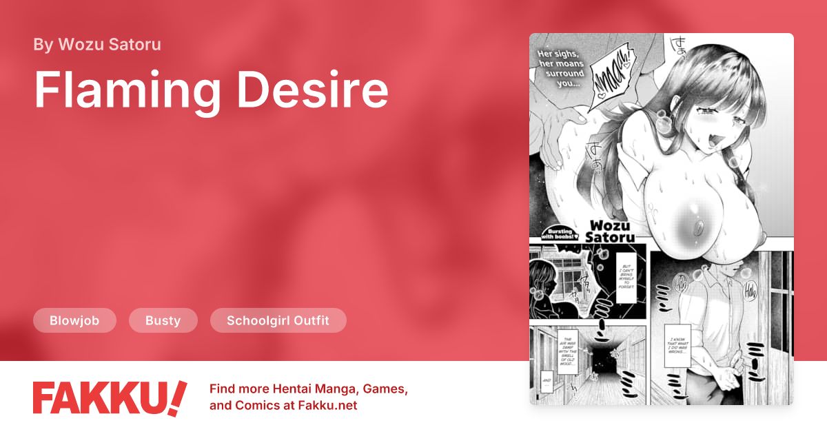 Flaming Desire Hentai by Wozu Satoru - FAKKU