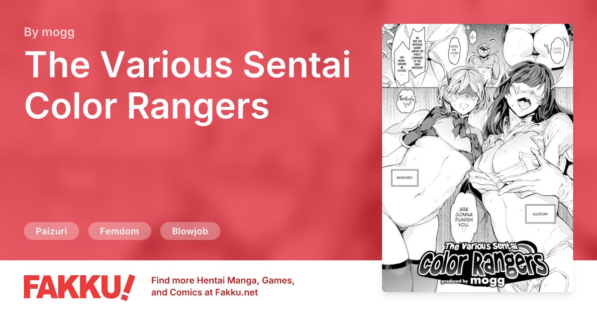 The Various Sentai Color Rangers Hentai by mogg - FAKKU