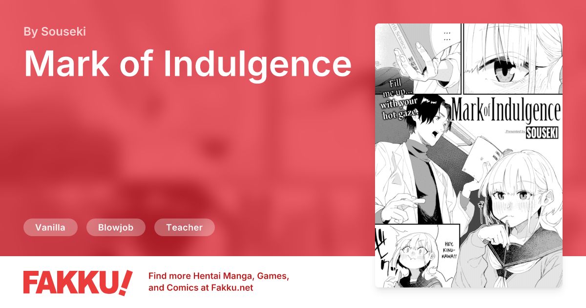 Mark of Indulgence Hentai by Souseki - FAKKU