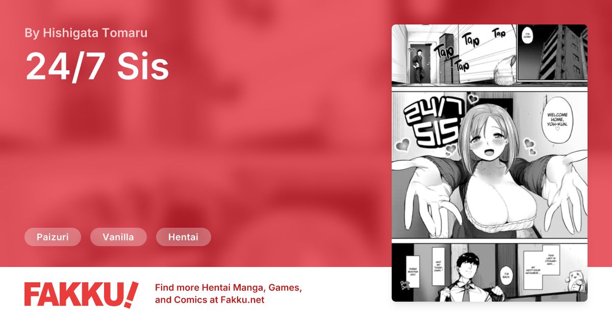 24/7 Sis Hentai by Hishigata Tomaru - FAKKU