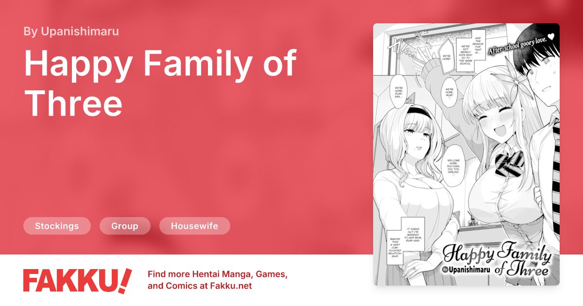 Happy Family of Three Hentai by Upanishimaru - FAKKU