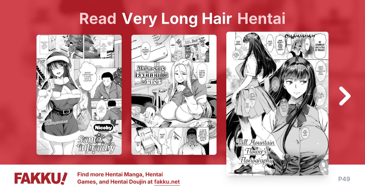 Very Long Hair Hentai - FAKKU - Page 49