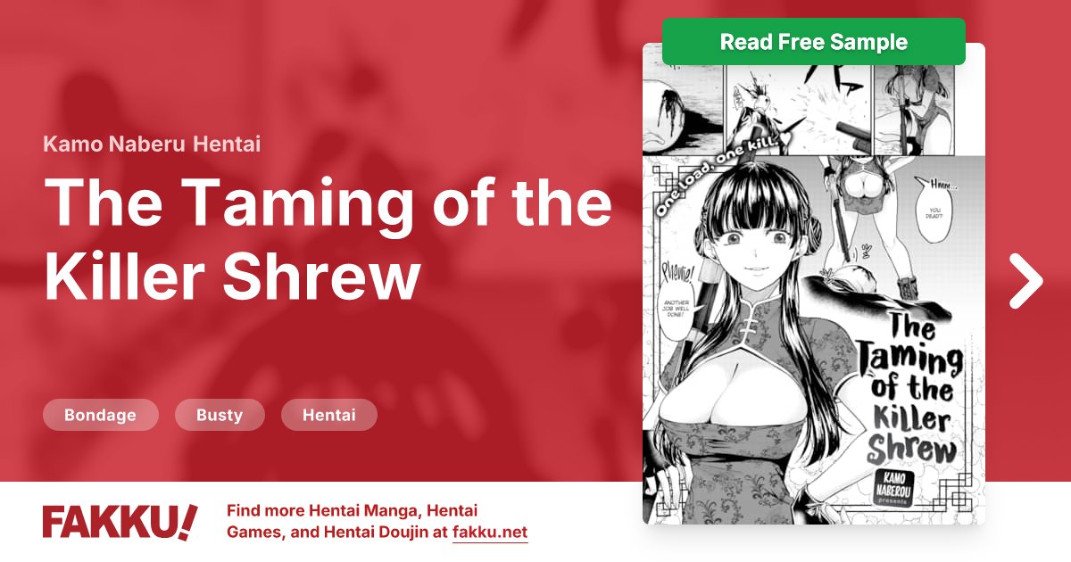  The Taming of the Killer Shrew Hentai by Kamo Naberu - FAKKU