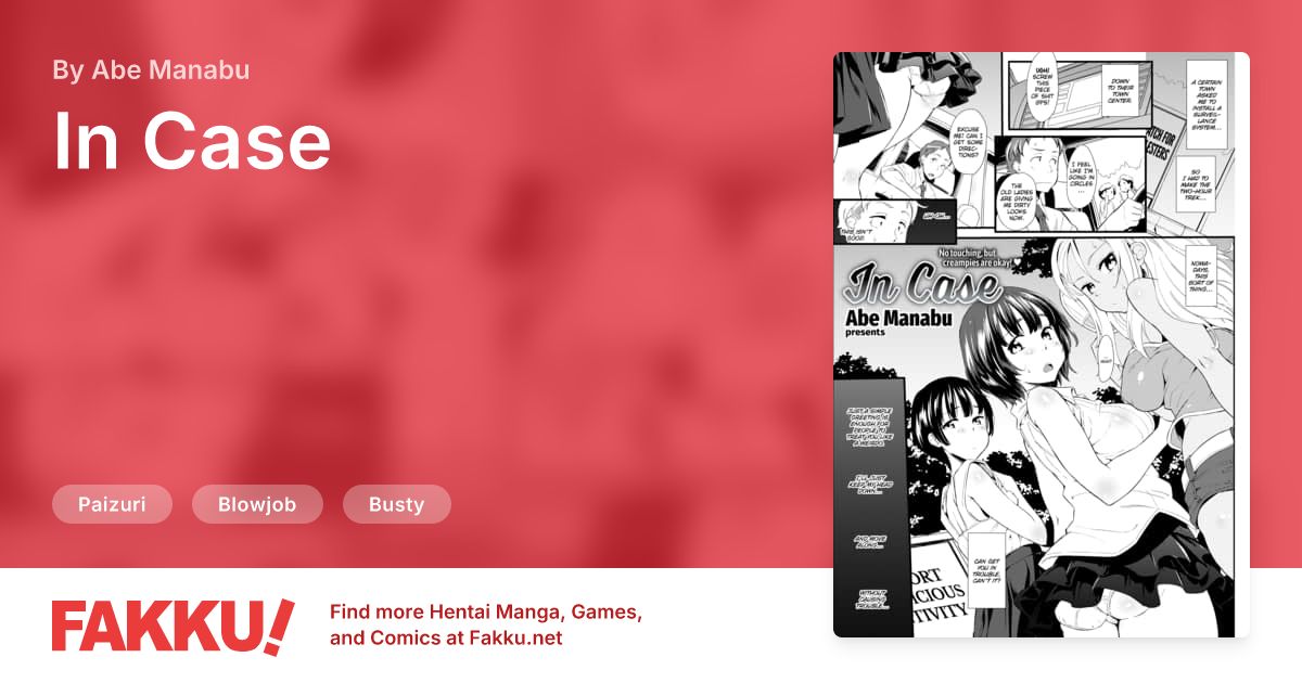 In Case Hentai by Abe Manabu - FAKKU