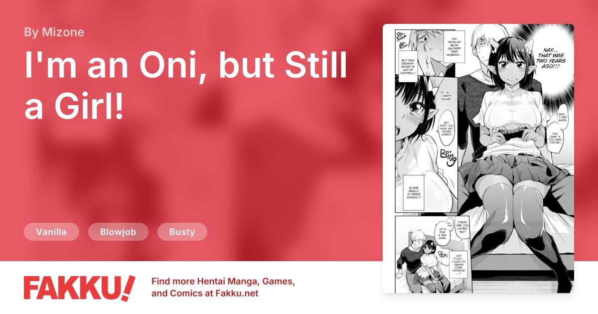 I'm an Oni, but Still a Girl! Hentai by Mizone - FAKKU