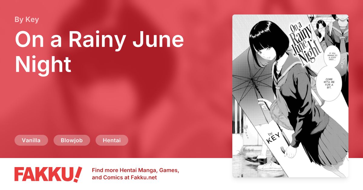  On a Rainy June Night Hentai by Key - FAKKU