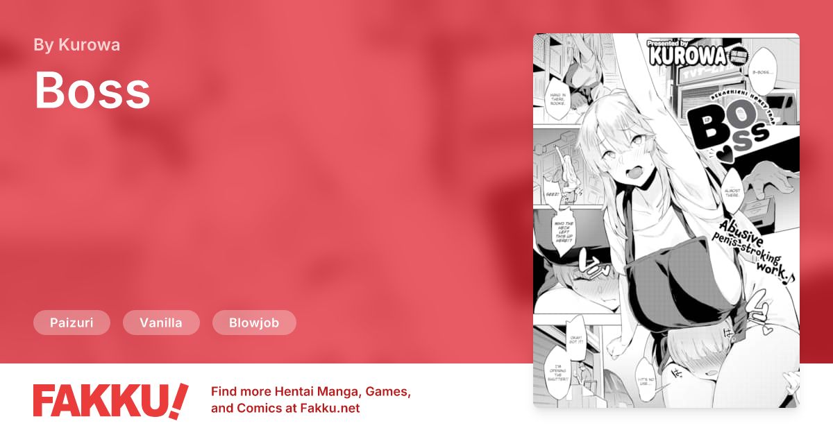 Boss Hentai by Kurowa - FAKKU