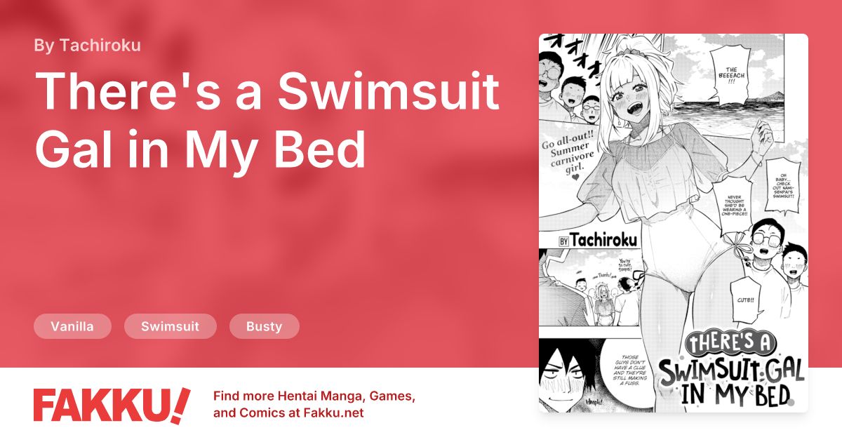  There's a Swimsuit Gal in My Bed Hentai by Tachiroku - FAKKU