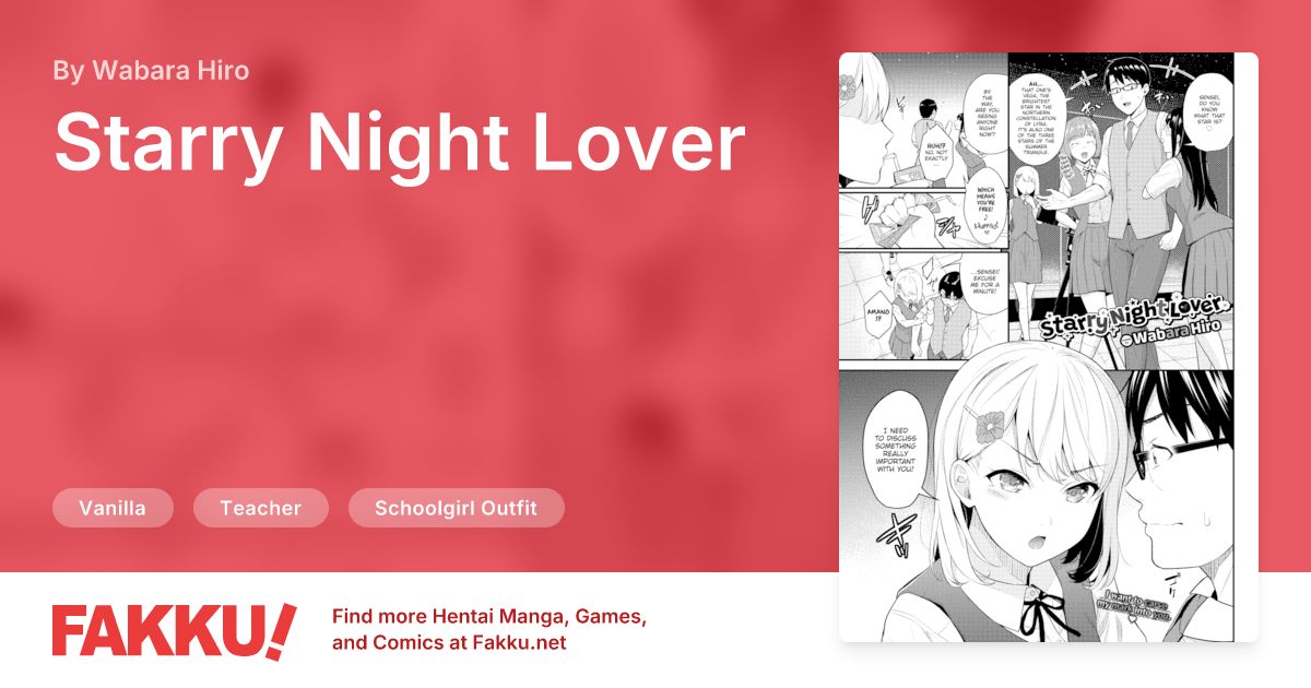 Starry Night Lover Hentai by Wabara Hiro - FAKKU