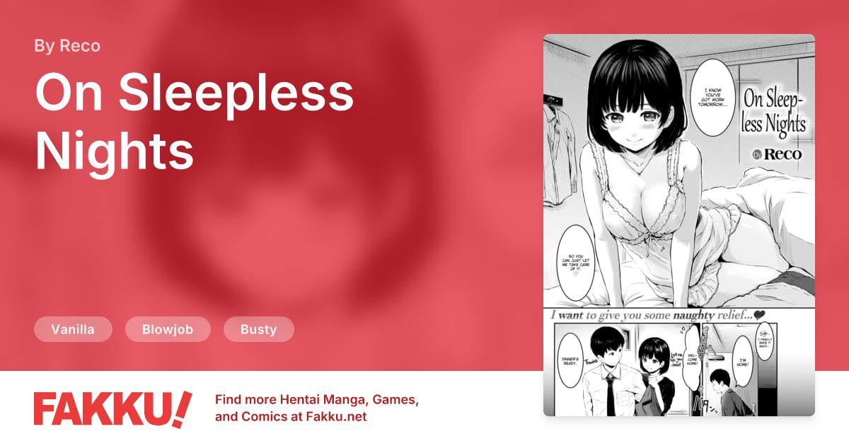 On Sleepless Nights Hentai by Reco - FAKKU