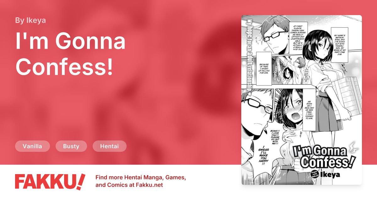 I'm Gonna Confess! Hentai by Ikeya - FAKKU