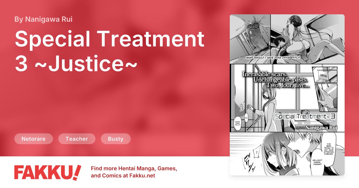 Special Treatment 3 ~Justice~ Hentai by Nanigawa Rui - FAKKU