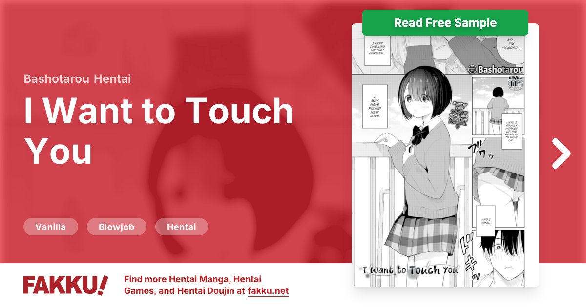  I Want to Touch You Hentai by Bashotarou - FAKKU