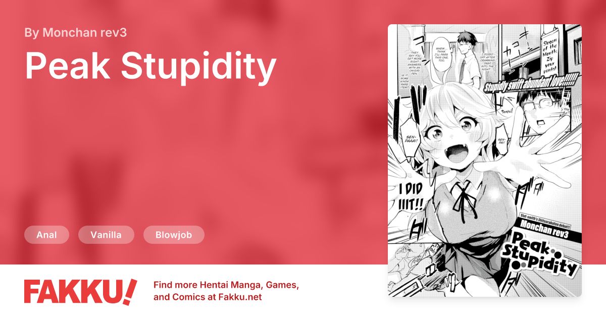Peak Stupidity Hentai by Monchan rev3 - FAKKU