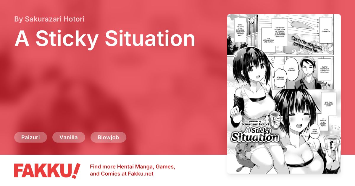  A Sticky Situation Hentai by Sakurazari Hotori - FAKKU