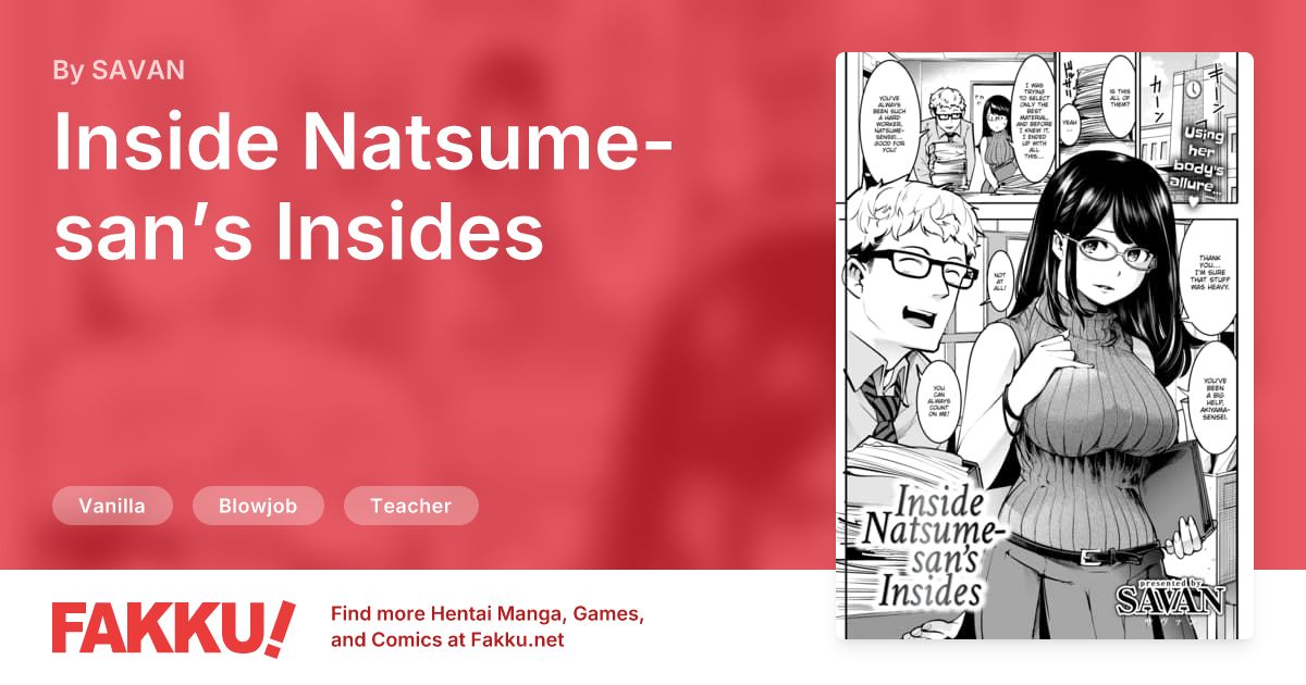 Inside Natsume-san’s Insides Hentai by SAVAN - FAKKU