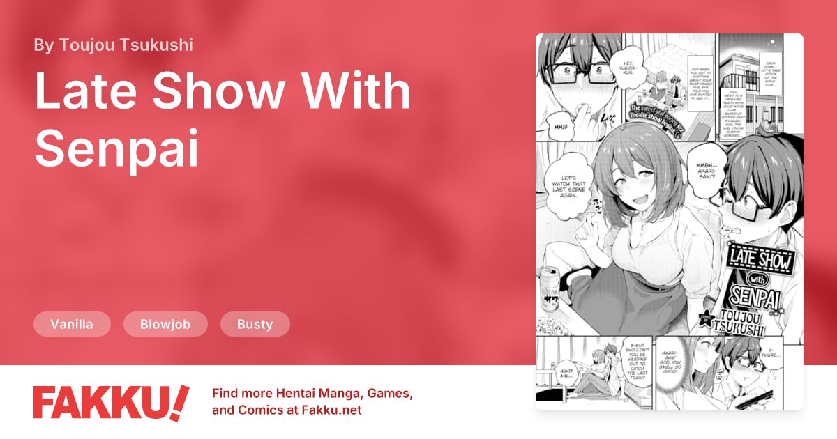Late Show With Senpai Hentai by Toujou Tsukushi - FAKKU