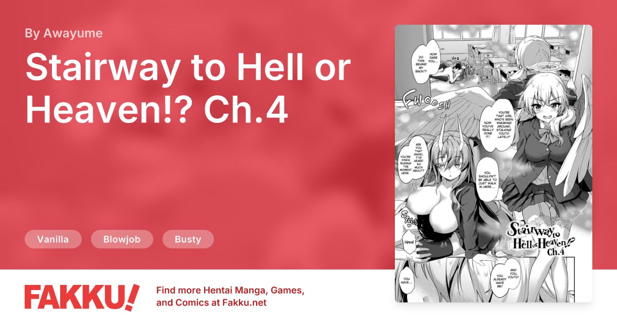 Stairway to Hell or Heaven!? Ch.4 Hentai by Awayume - FAKKU