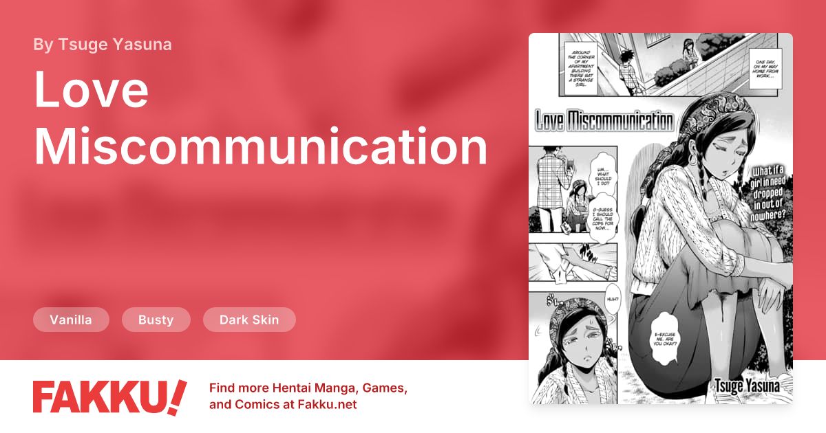 Love Miscommunication Hentai by Tsuge Yasuna - FAKKU