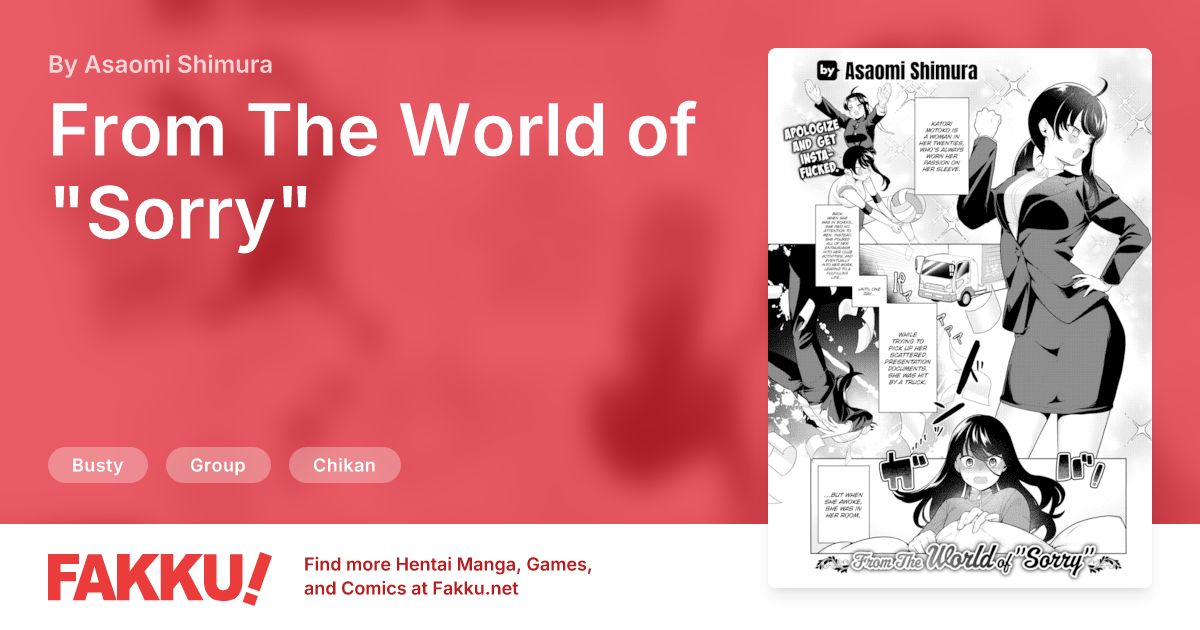 From The World of "Sorry" Hentai by Asaomi Shimura - FAKKU