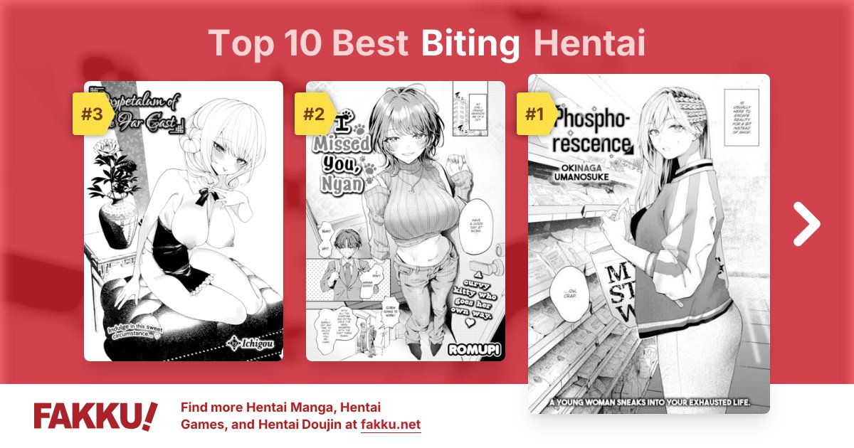 Top 10 Best Biting Hentai