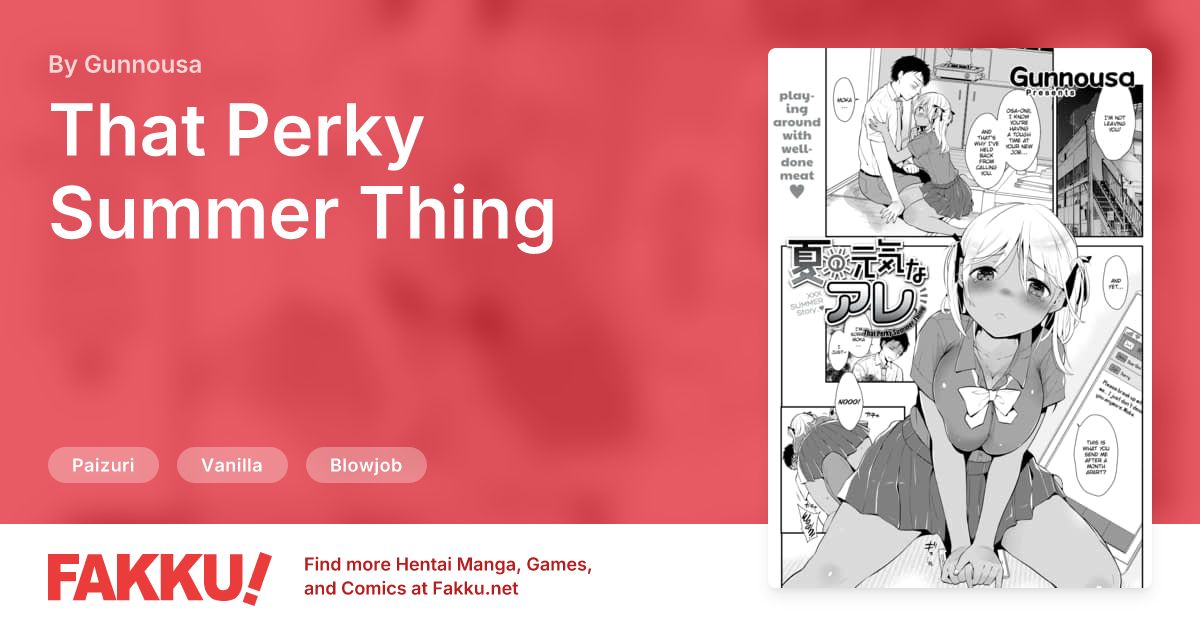 That Perky Summer Thing Hentai by Gunnousa - FAKKU