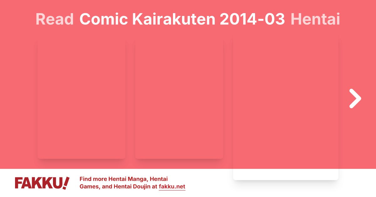 Comic Kairakuten 2014-03 Hentai - FAKKU
