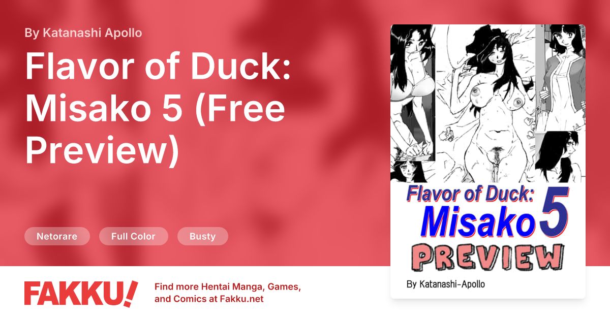Flavor of Duck: Misako 5 (Free Preview) Hentai by Katanashi Apollo - FAKKU