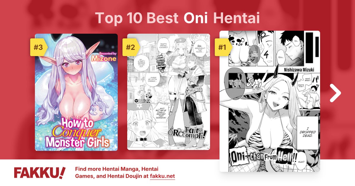 Top 10 Best Oni Hentai
