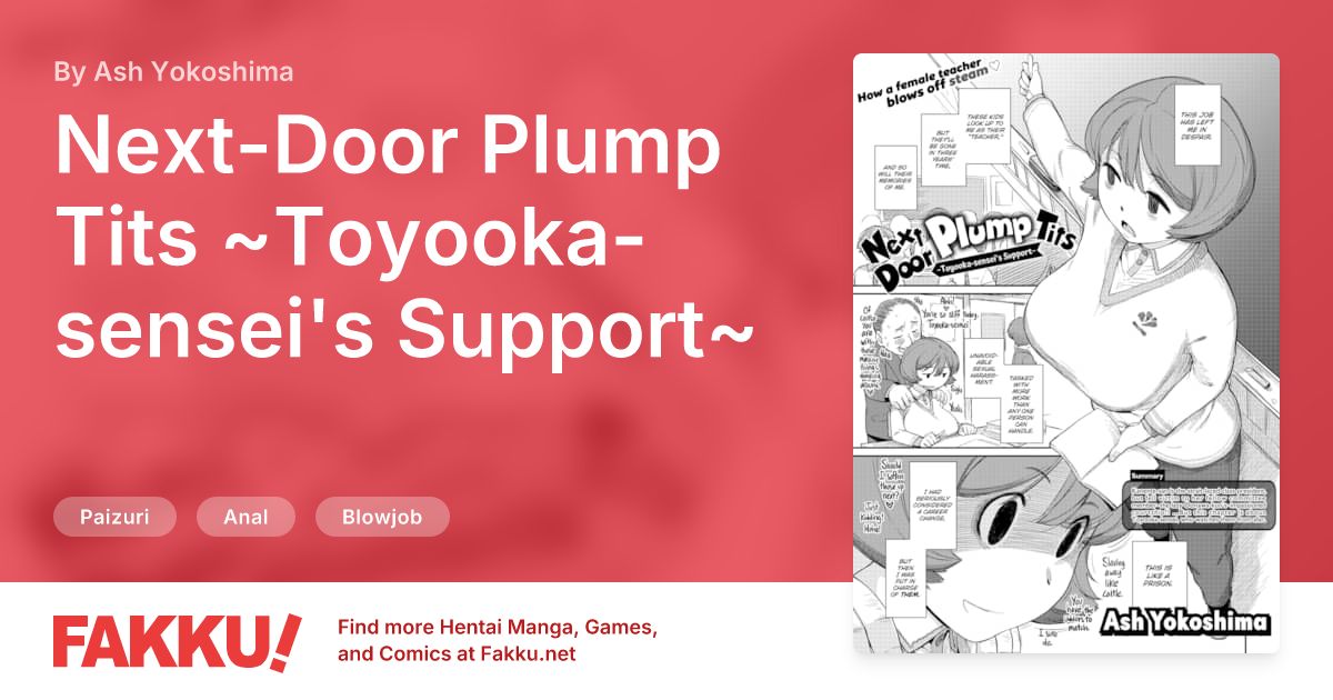 Next-Door Plump Tits ~Toyooka-sensei's Support~ Hentai by Ash Yokoshima - FAKKU