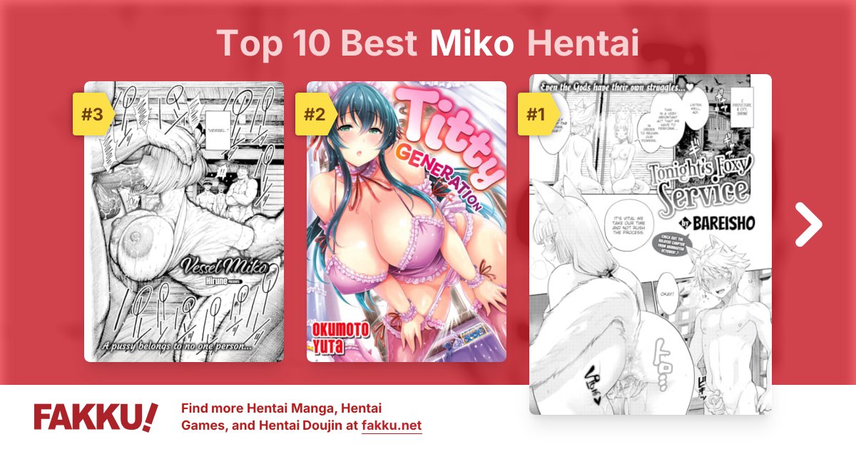 Top 10 Best Miko Hentai