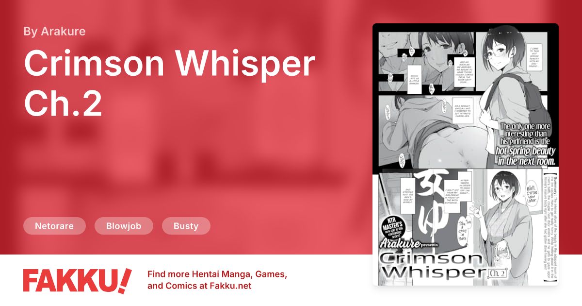 Crimson Whisper Ch.2 Hentai by Arakure - FAKKU