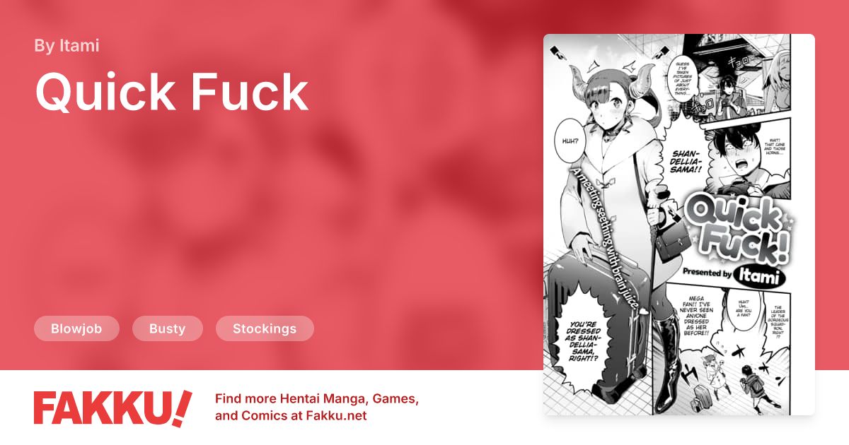 Quick Fuck Hentai by Itami - FAKKU
