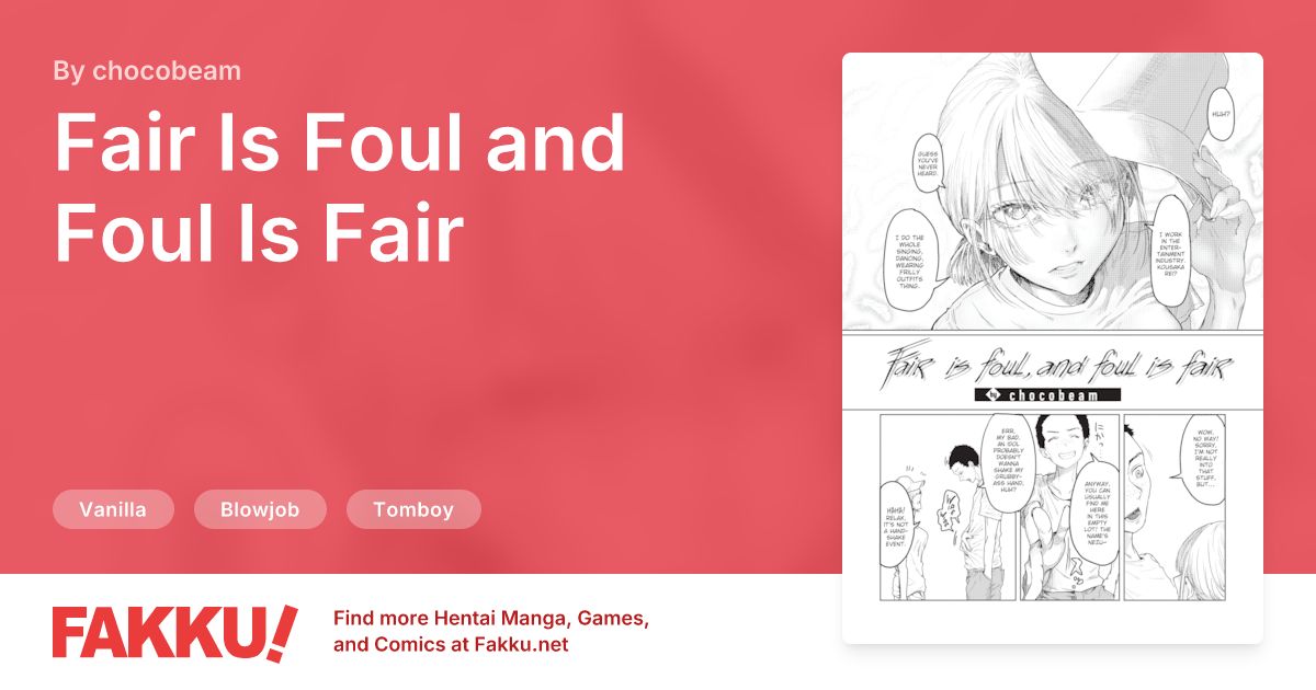 Fair Is Foul and Foul Is Fair Hentai by chocobeam - FAKKU