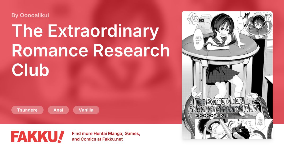 The Extraordinary Romance Research Club Hentai by Ooooalikui - FAKKU