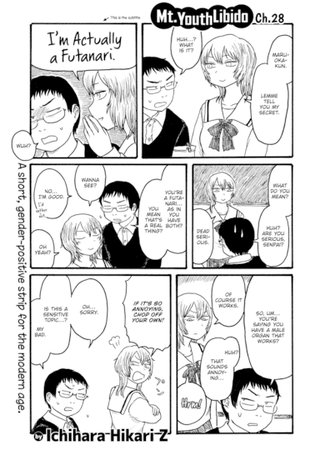Mt. Youth Libido ~I'm Actually a Futanari~ Hentai Cover Image
