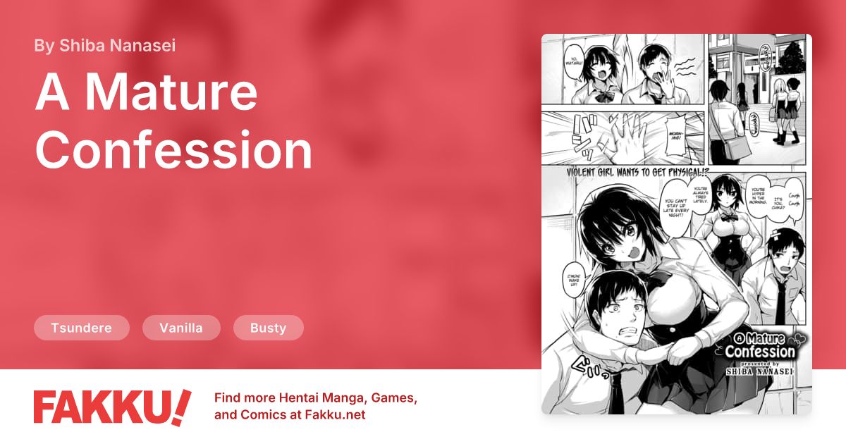 A Mature Confession Hentai by Shiba Nanasei - FAKKU
