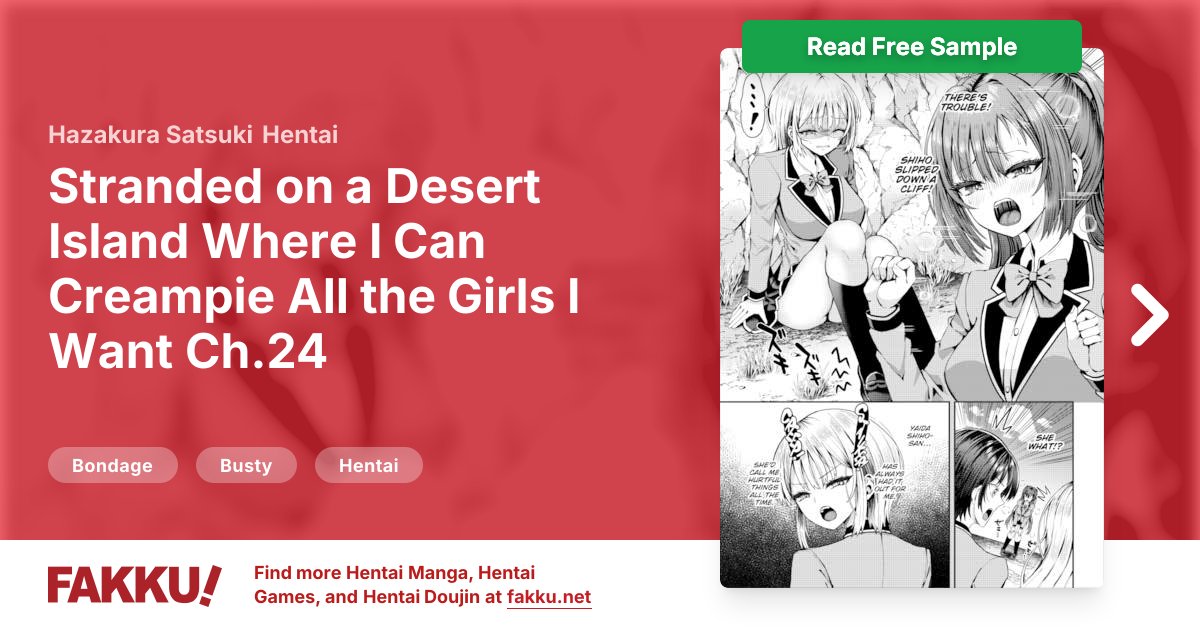  Stranded on a Desert Island Where I Can Creampie All the Girls I Want Ch.24 Hentai by Hazakura Satsuki - FAKKU