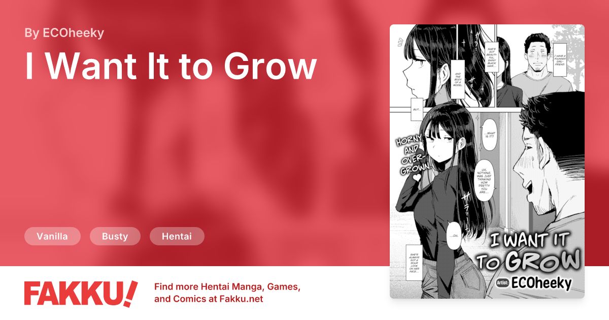 Horny and overgrown. ♥