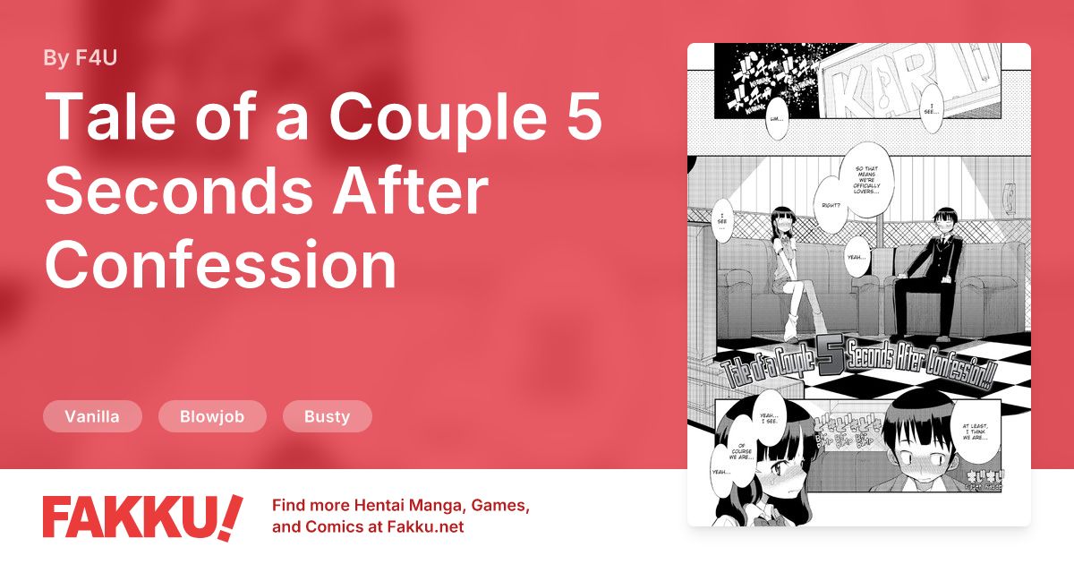 Tale of a Couple 5 Seconds After Confession Hentai by F4U - FAKKU