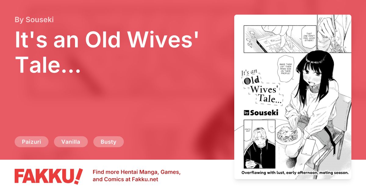 It's an Old Wives' Tale... Hentai by Souseki - FAKKU